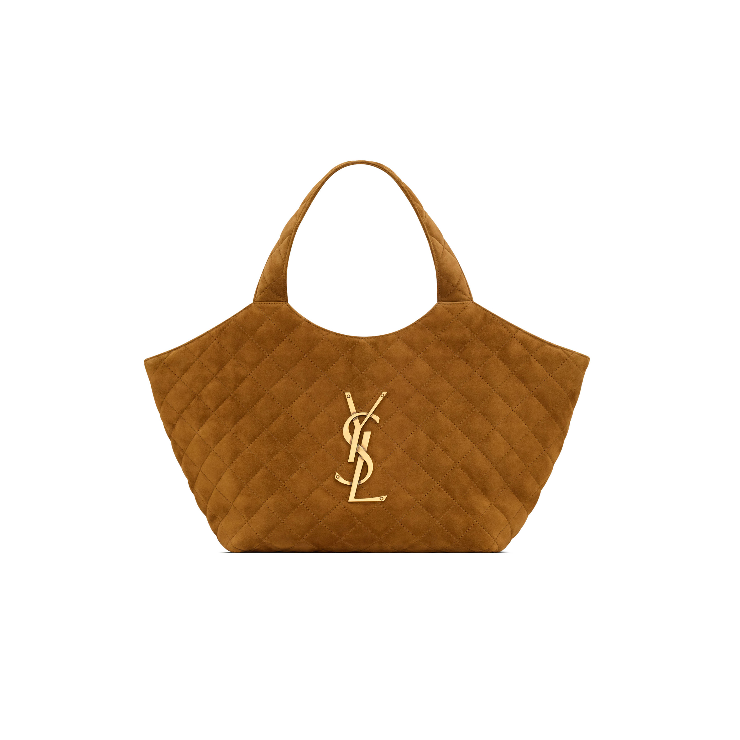 YSL ICARE MEDIUM IN QUILTED SUEDE 858191AAF9P2916 (31*28*15cm) YSL ICARE MEDIUM IN QUILTED SUEDE 858191AAF9P2916 (31*28*15cm)